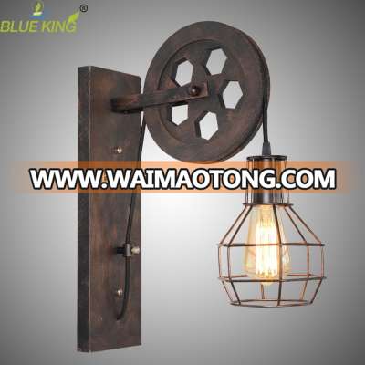 Loft Industrial Retro exterior outdoor adjustable cord wall lights china for bar hotell bedside fixture